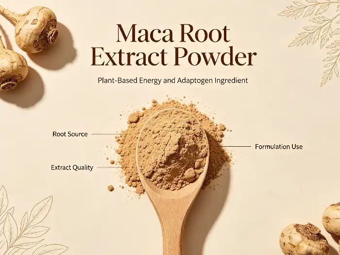 Using Maca Root Extract in Energy Supplements